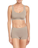 Touch Feeling Boyshorts, Taupe Grey