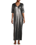 Metallic Boubou/Caftan Nightgown