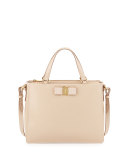 Tracy Vara Saffiano Tote Bag, New Bisque
