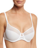 Aeria Mesh Spacer Underwire Bra, White
