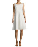 Angelee Sleeveless Fit & Flare Dress 