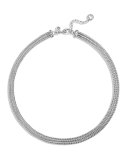 Classic Chain Three-Row Necklace
