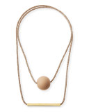 Viva Deco Drop Necklace 