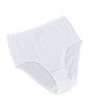 Cotton Seamless Briefs, White