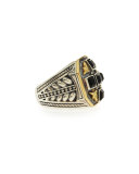 Black Onyx Square Ring