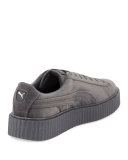 Men's Velvet Creeper Sneakers, Gray