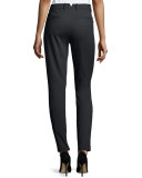 Daryl Ribbed Slim-Fit Pants