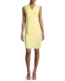 Jacquard Jacket & Matching Sheath Dress Set