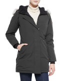 Victoria Fur-Hood Parka Jacket