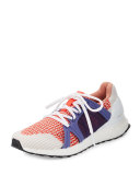 Ultra Boost Running Sneaker, White/Red