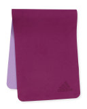 Floral-Embossed Yoga Mat, Magenta