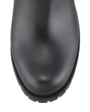 Intrecciato Rubber Rainboot, Black