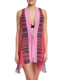 Lipari Printed Kimono Coverup