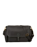 Scout Messenger Diaper Bag, Black