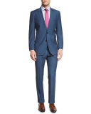 Huge Genius Slim-Fit Basic Suit, Teal