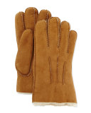 Gauge Point Shearling Gloves