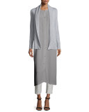 Cropped Skinny Organic Twill Pants