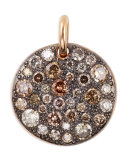 Sabbia 18k Rose Gold & Brown Diamond Pendant