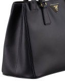 Saffiano Gardener's Tote Bag, Black (Nero)
