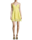 Bellini Sleeveless Lace Dress, Sunshine
