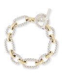 12.5mm Cushion Link Toggle Bracelet