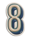 "8" Sticker for Handbag