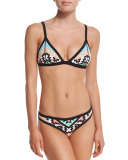 Kasbah Scuba Triangle Swim Top, Nectarine