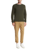 Raglan Crewneck Sweatshirt, Forest