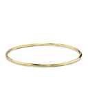 18K Gold Glamazon Thin Faceted Bangle