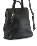 Thea Mini Leather Backpack, Black