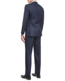Colosseo Self-Striped Two-Piece Suit, Navy