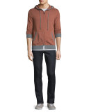 Slim-Fit Stretch Denim Jeans, Rinse Wash