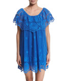 Angelique Crocheted-Lace Dress