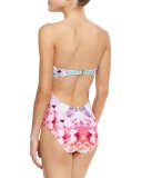 Soundwave One-Piece Swimsuit, Cartagena Floral