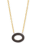 Galahad Reversible Pavé Diamond Necklace