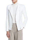 Austin Wool Moto Jacket, Cloud