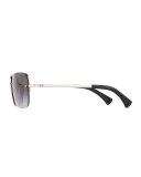 Metal Aviator Sunglasses