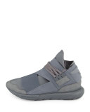 Qasa Men's High-Top Trainer Sneaker, Gray