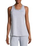 Sterling Racerback Lounge Camisole, Heather Gray