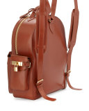 PHD Men's Calf Leather Backpack, Whisky