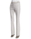 Sam Cashmere-Blend Flannel Trousers