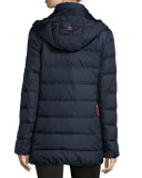 Nera Hooded Down Car Coat 