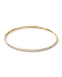 18k Gold Stardust Bangle with Diamonds