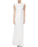 Sista Sleeveless Gown, Rose Cream