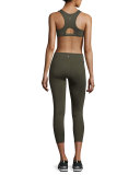 Dynamic Duo High-Rise Performance Leggings, Military Green