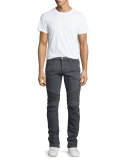 Blinder Biker Moto Skinny Jeans 