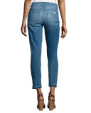 Heritage Skinny Ankle Jeans, Pacific Blue
