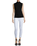 Florence Insta-Sculpt Skinny Cropped Jeans, Porcelain