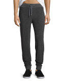Beagi Toweling Terrycloth Sweatpants, Gray