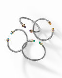 Renaissance Bracelet with Citrine, Garnet, and Gold